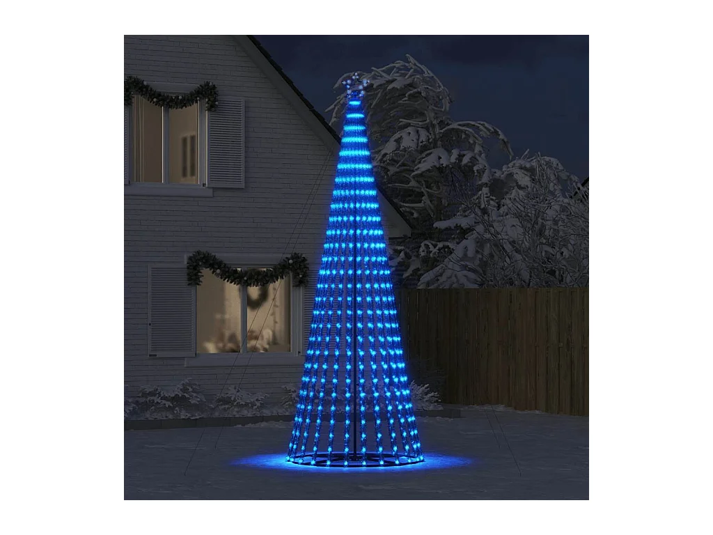 Árbol de Navidad LED 1028 LEDs azul 403 cm