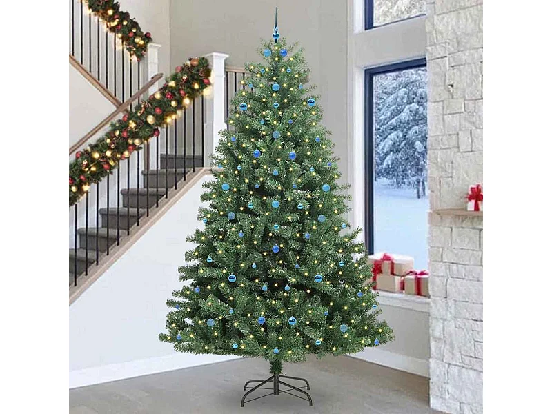 Sapin de Noël Artificiel à Branches Articulées Vert 300 cm