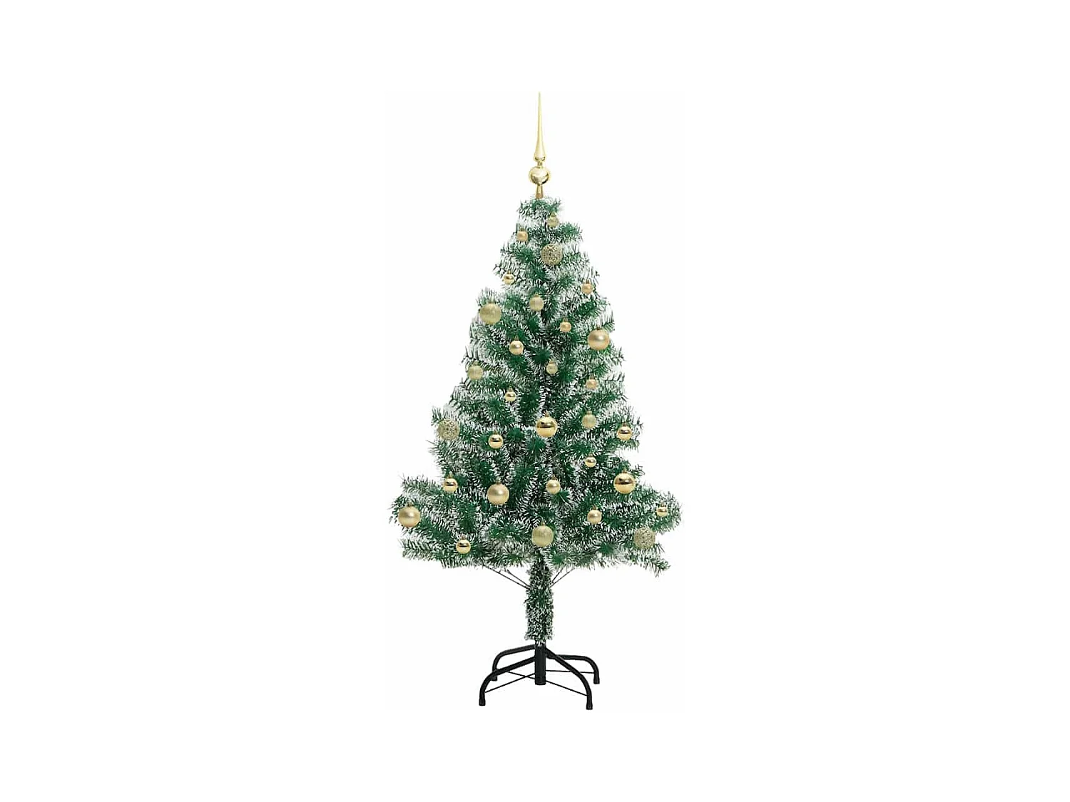 Arbre de Noël artificiel floconné de neige avec lumière LED