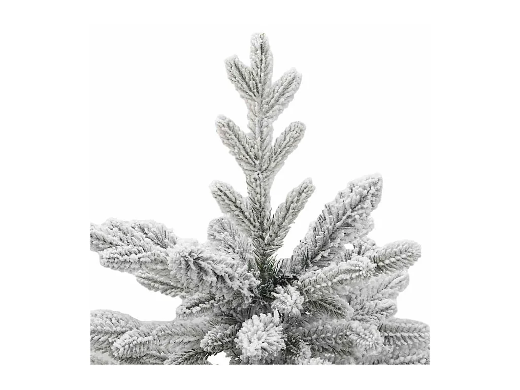 Sapin de Noël Artificiel à Branches Articulées Blanc 150 cm