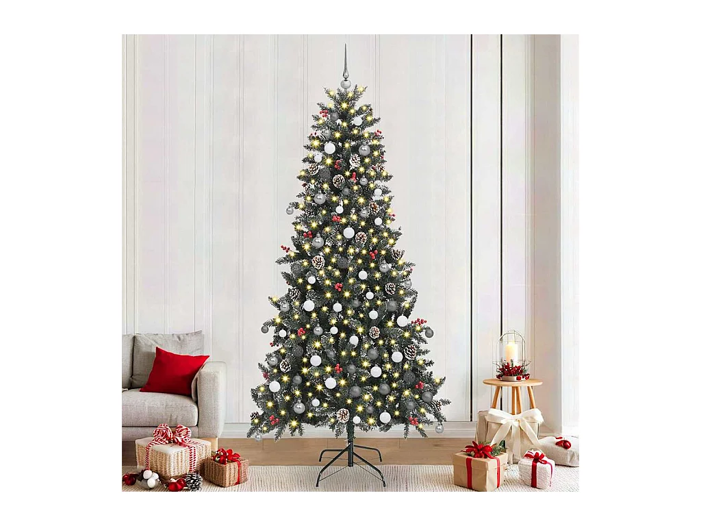 Árbol de Navidad artificial Verde 129.5 x 129.5 x 240 cm