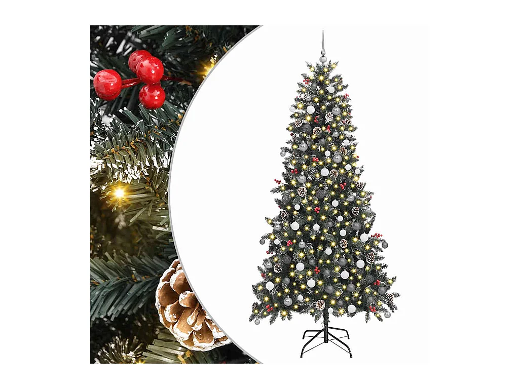 Árbol de Navidad artificial Verde 129.5 x 129.5 x 240 cm