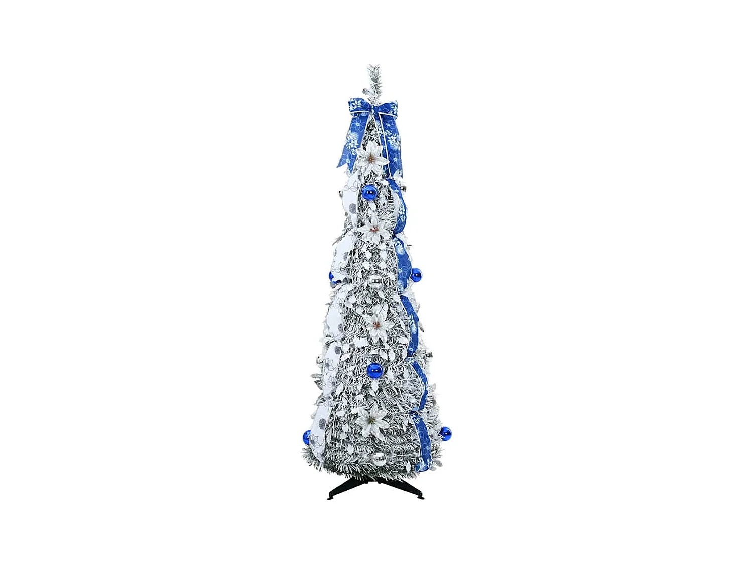 Sapin de Noël artificiel avec 50 LED Vert 120 cm PVC