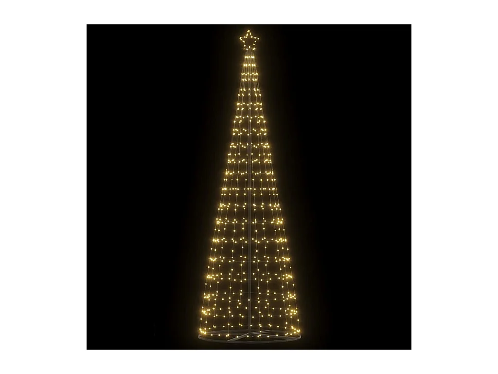 LED-kerstboom 550 LEDs warm wit 304 cm