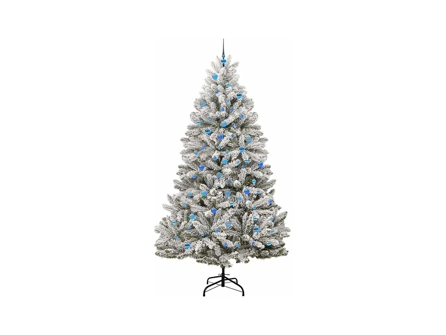 Árbol de Navidad artificial Verde y 240 cm PVC y Metal
