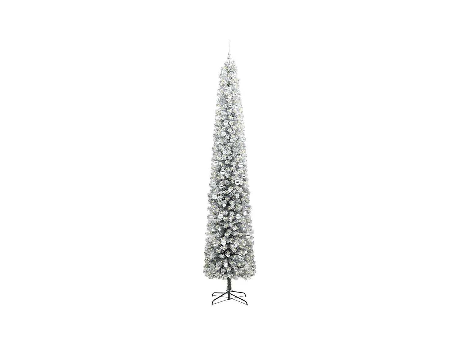 Árbol de Navidad artificial Verde 300 cm PVC, Acero y Plástico