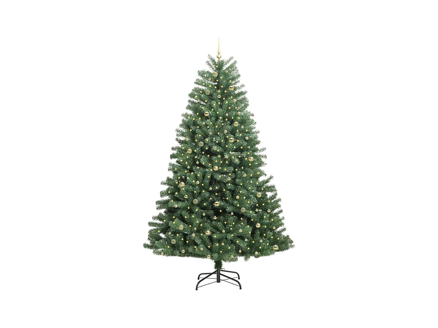 Sapin de Noël Artificiel à Branches Articulées Vert 270 cm
