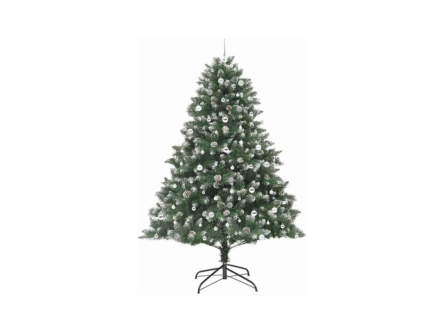 Sapin de Noël artificiel avec 300 LED Vert 160 x 160 x 240 cm
