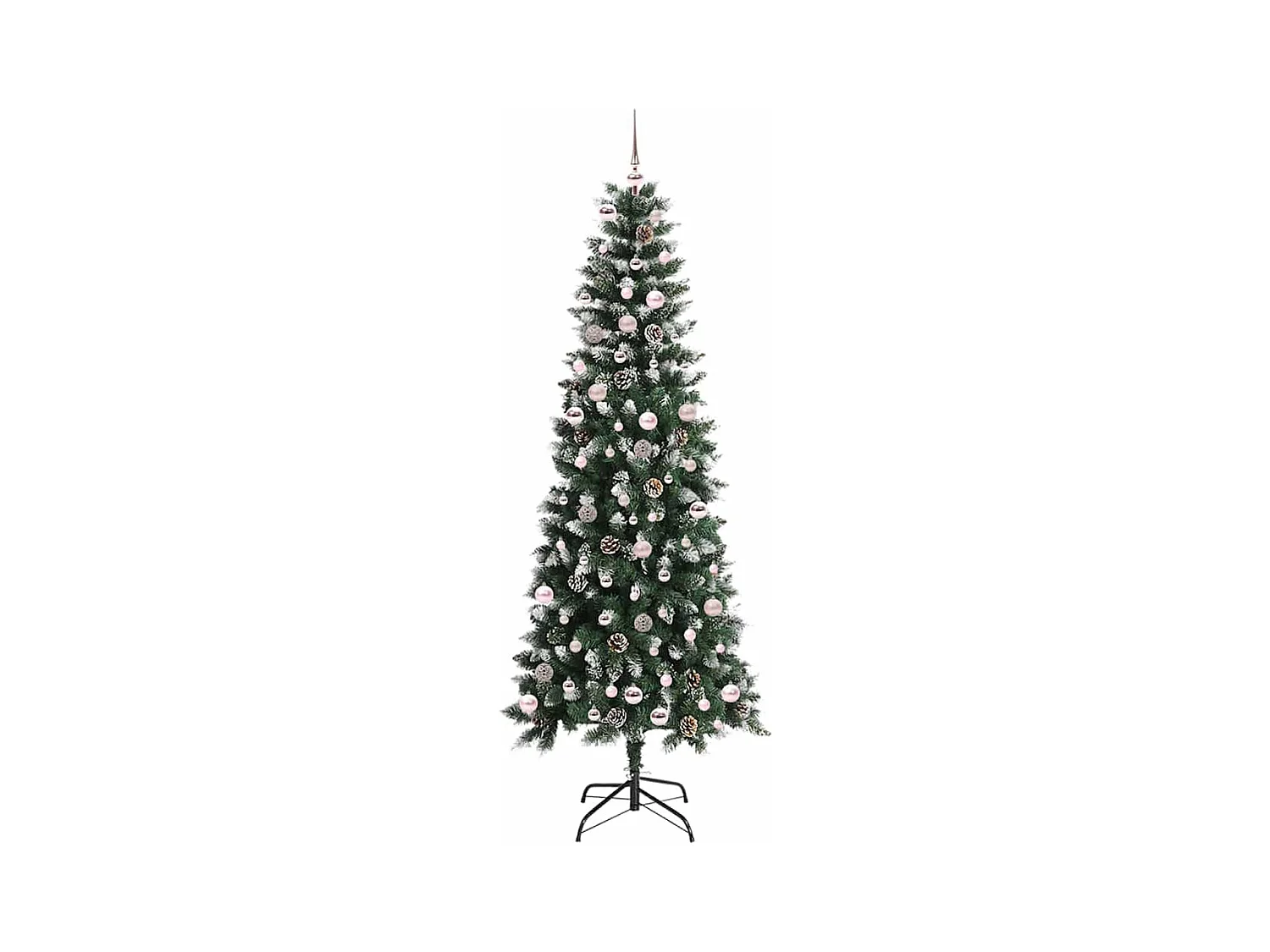 Sapin de Noël artificiel avec 300 LED Vert 96 x 96 x 240 cm