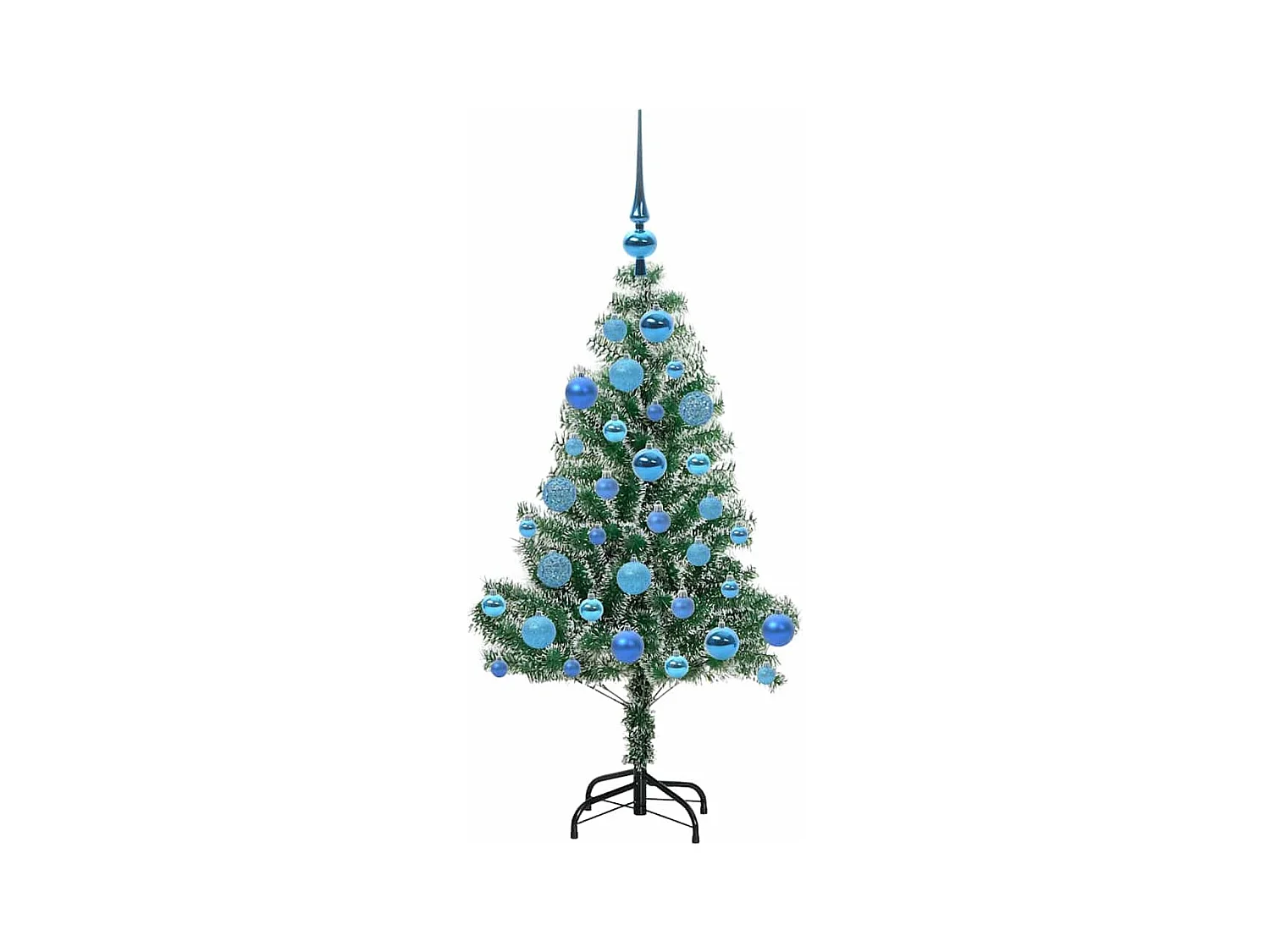Arbre de Noël artificiel floconné de neige avec lumière LED