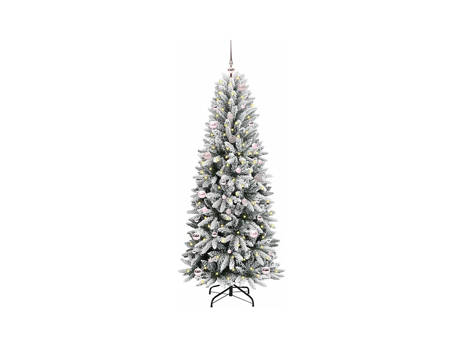 Árbol de Navidad artificial con 150 LED 63 x 63 x 150 cm