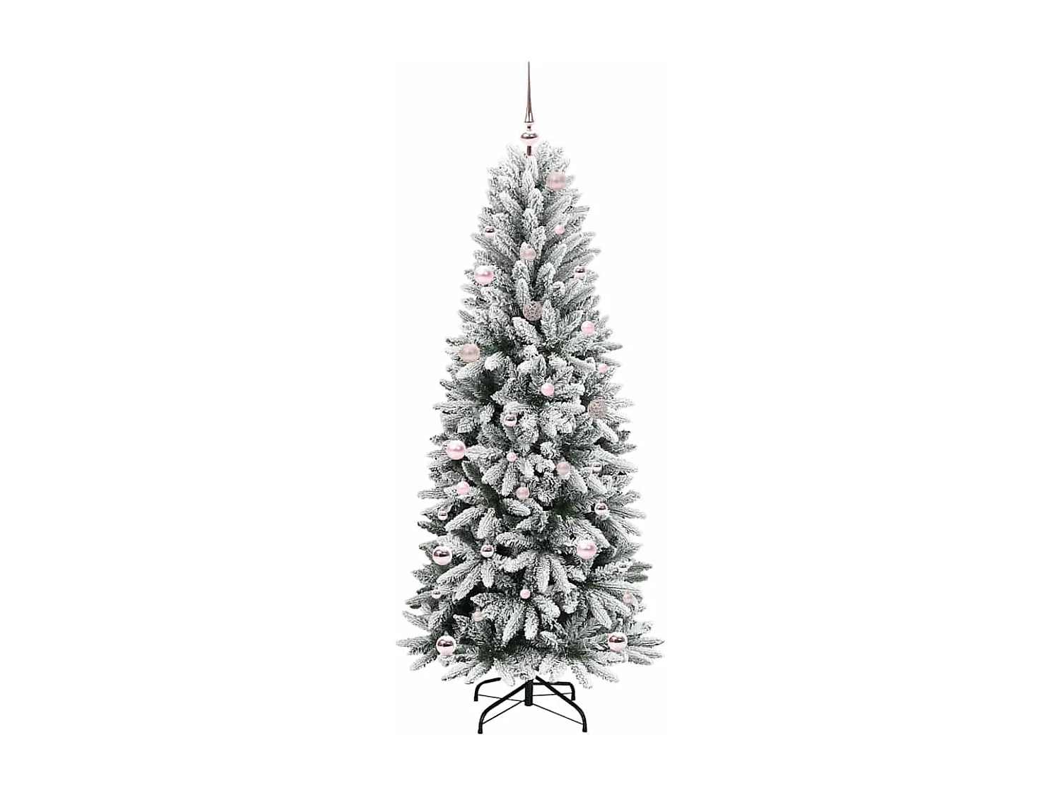 Sapin de Noël artificiel avec 150 LED Blanc 63 x 63 x 150 cm