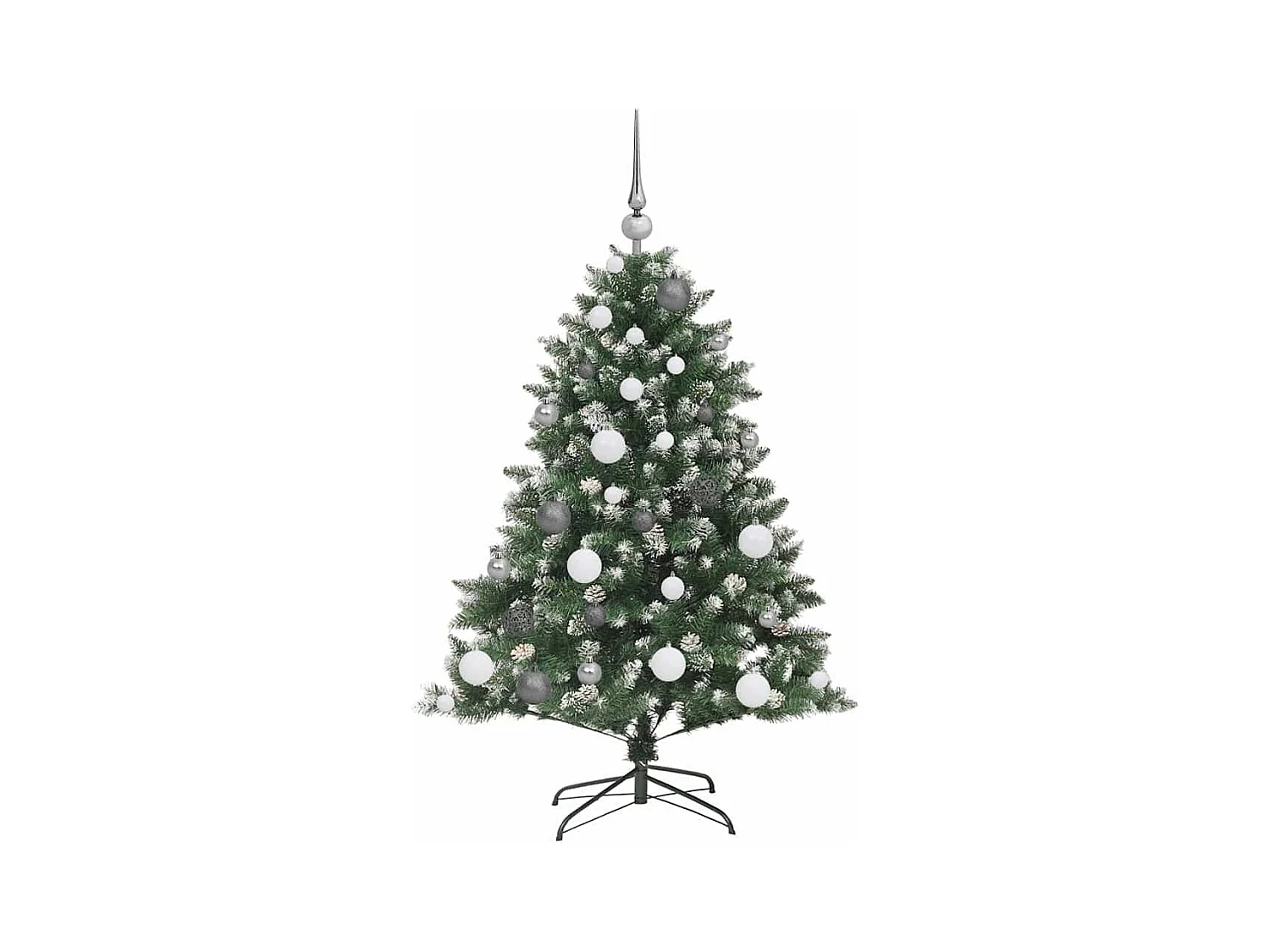 Árbol de Navidad artificial con 150 LED Verde 85 x 85 x 120 cm