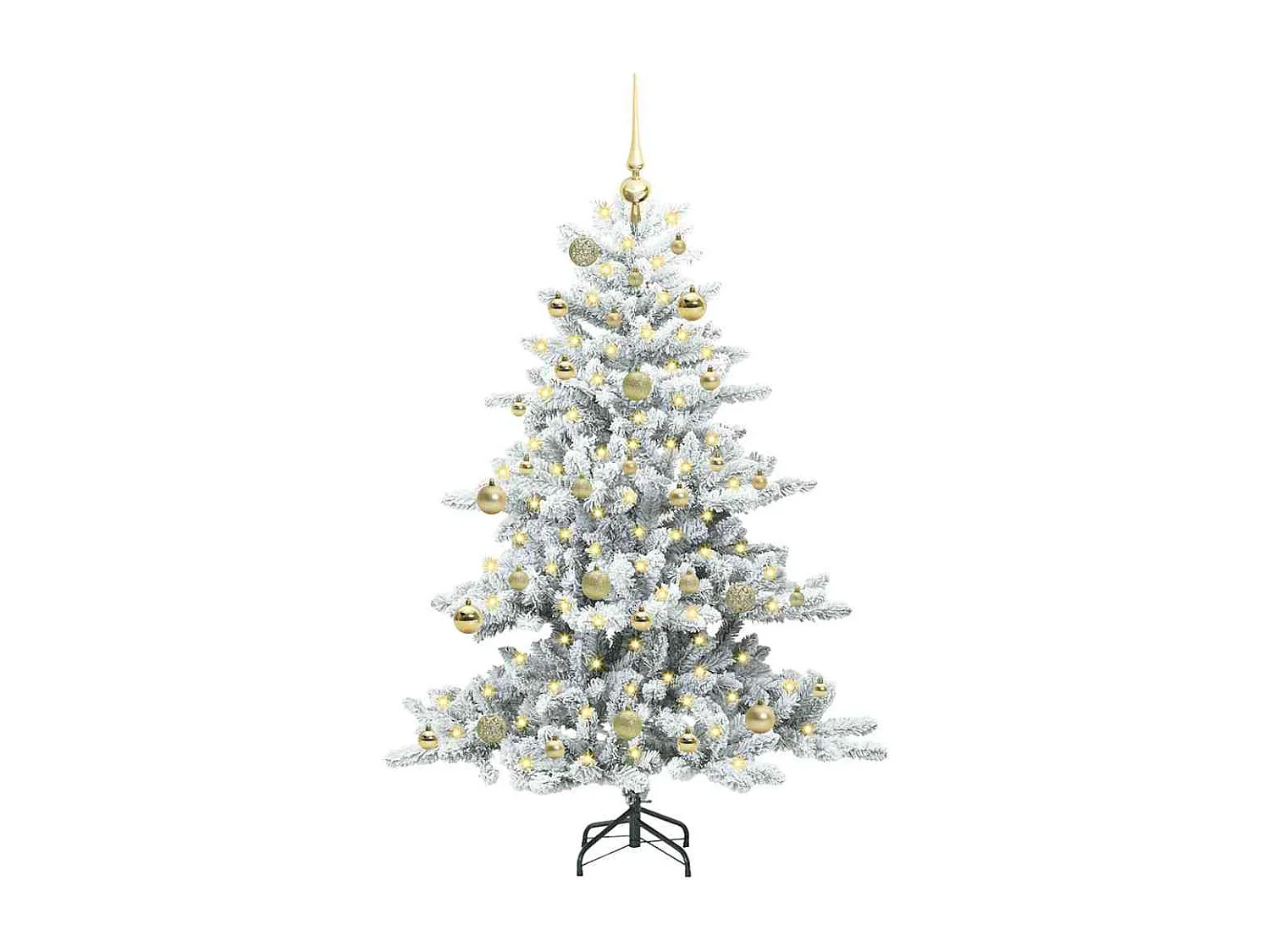 Sapin de Noël Artificiel à Branches Articulées 150 cm PVC