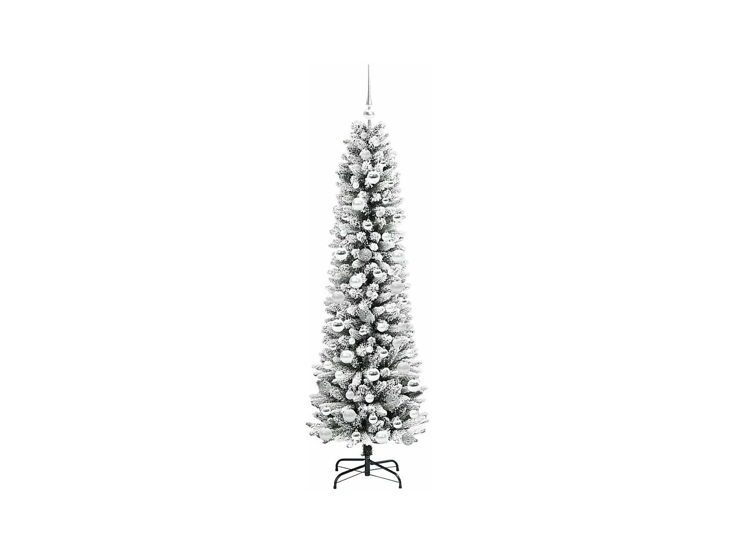 Árbol de Navidad artificial con 300 LED verde y 180 cm