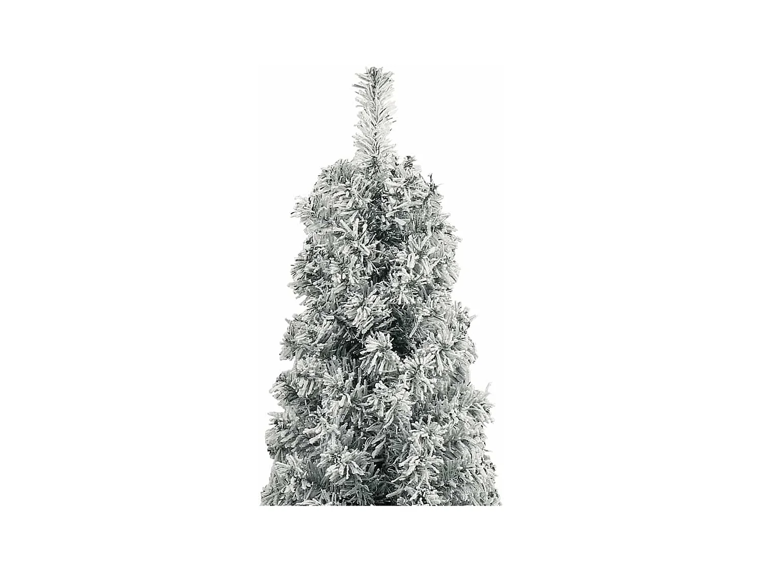 Árbol de Navidad artificial Verde 270 cm PVC, Acero y Plástico