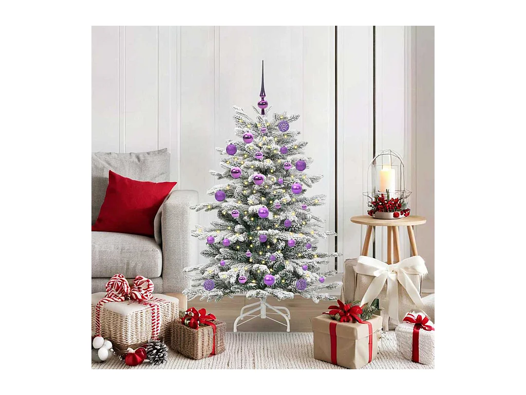 Árbol de Navidad artificial con ramas articuladas 120 cm