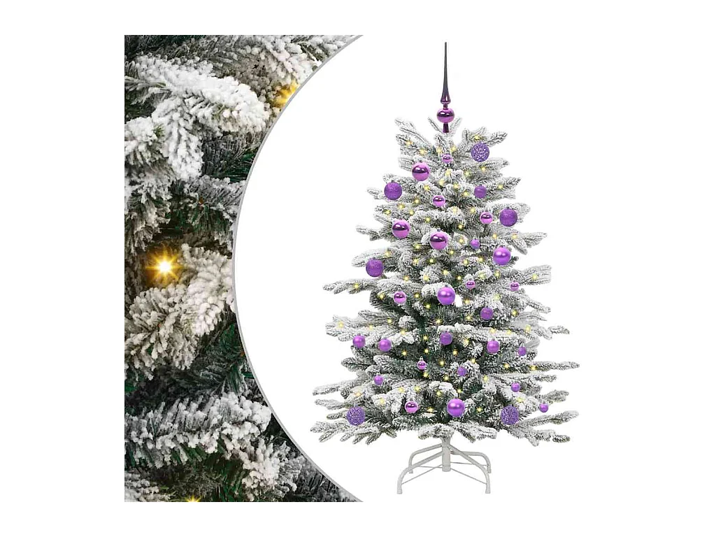 Árbol de Navidad artificial con ramas articuladas 120 cm