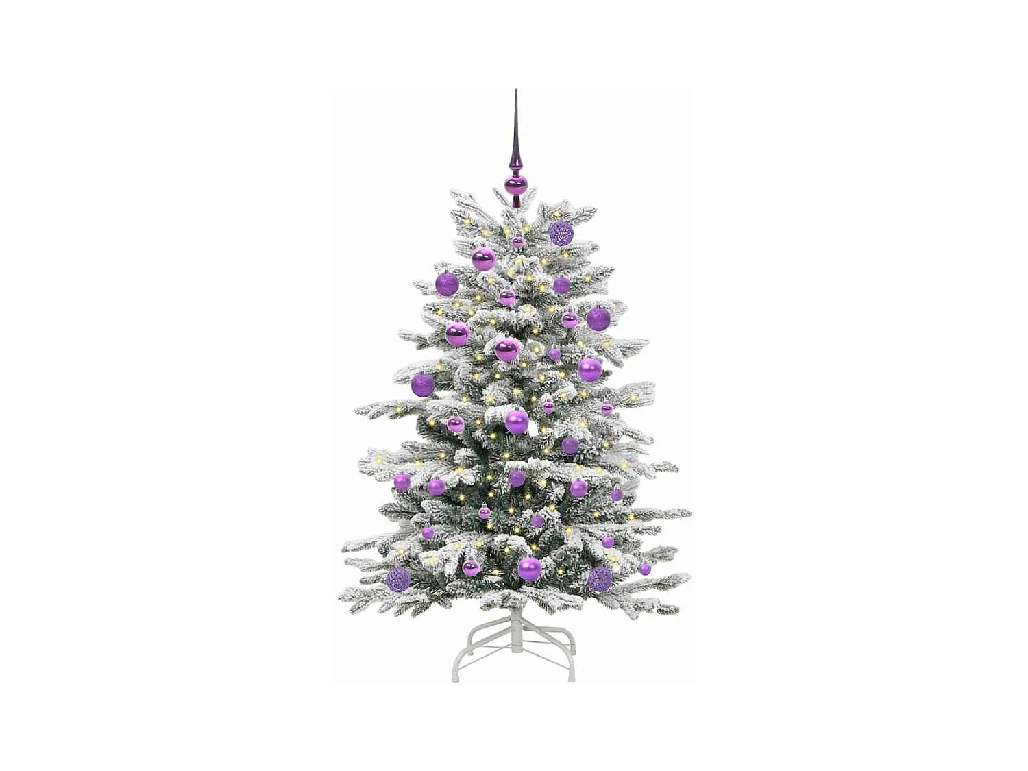 Árbol de Navidad artificial con ramas articuladas 120 cm