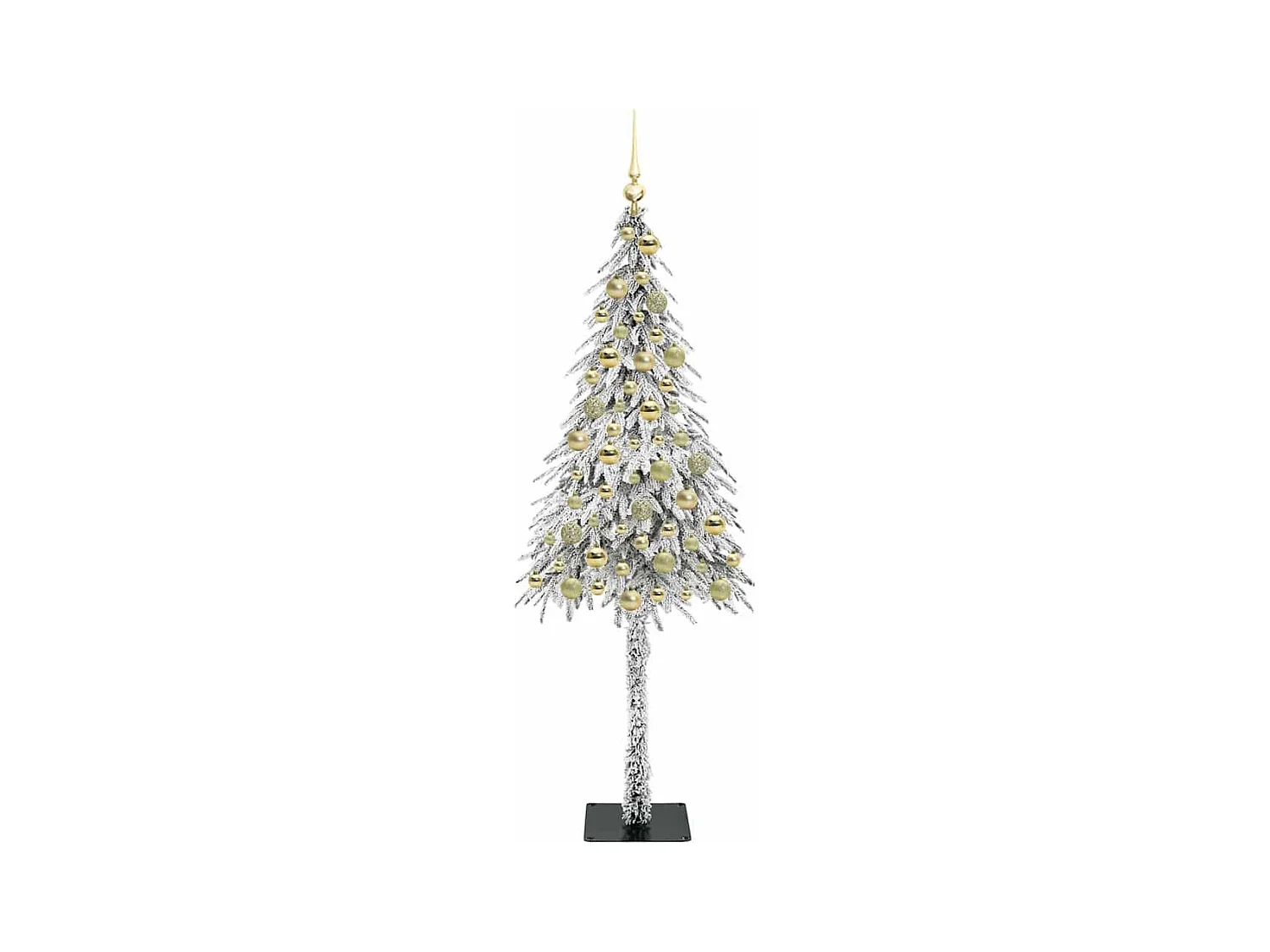 Sapin de Noël avec 300 LED Blanc 180 cm PE et Acier