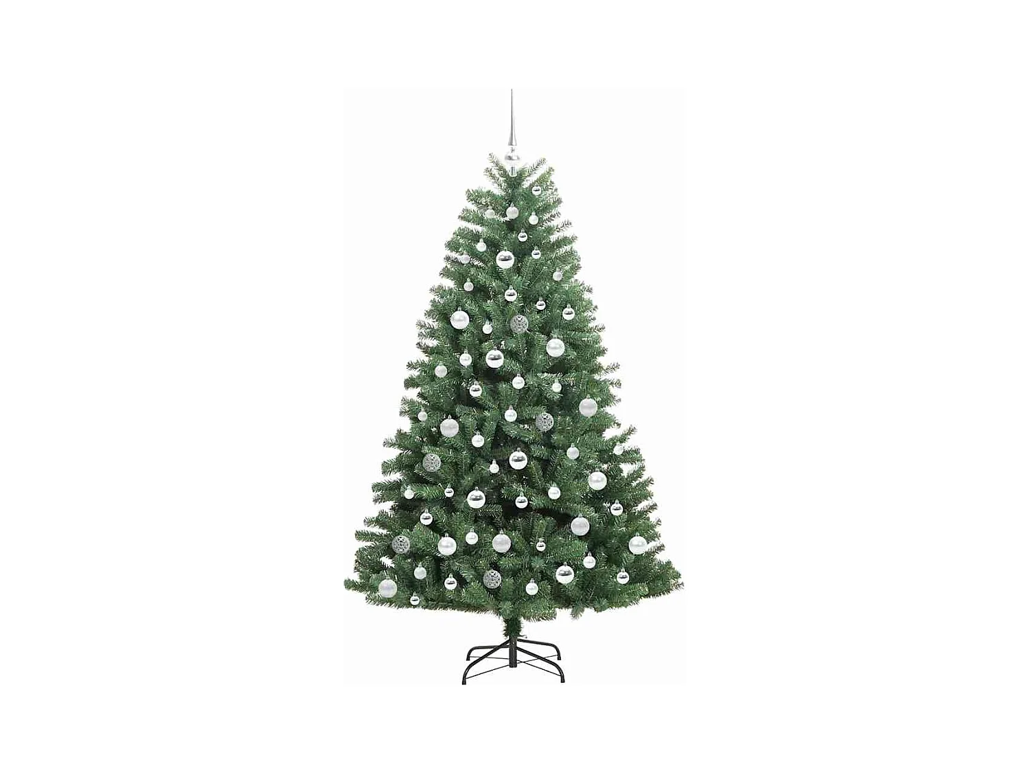 Sapin de Noël Artificiel à Branches Articulées Vert 180 cm