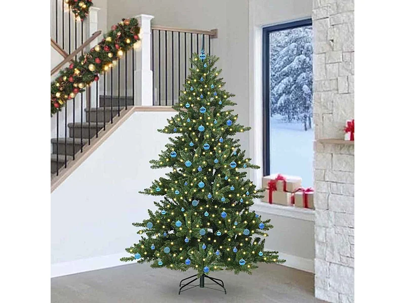 Sapin de Noël Artificiel à Branches Articulées 240 cm PVC