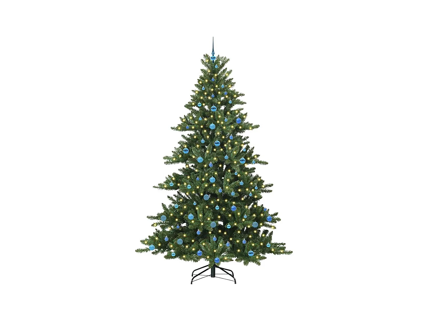 Sapin de Noël Artificiel à Branches Articulées 240 cm PVC