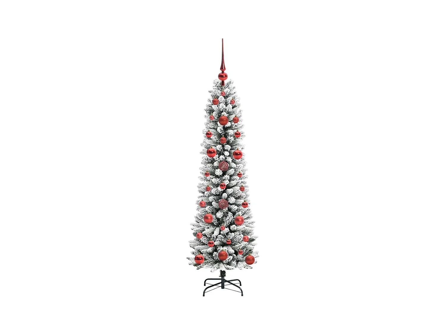 Árbol de Navidad artificial con 150 LED verde y 120 cm