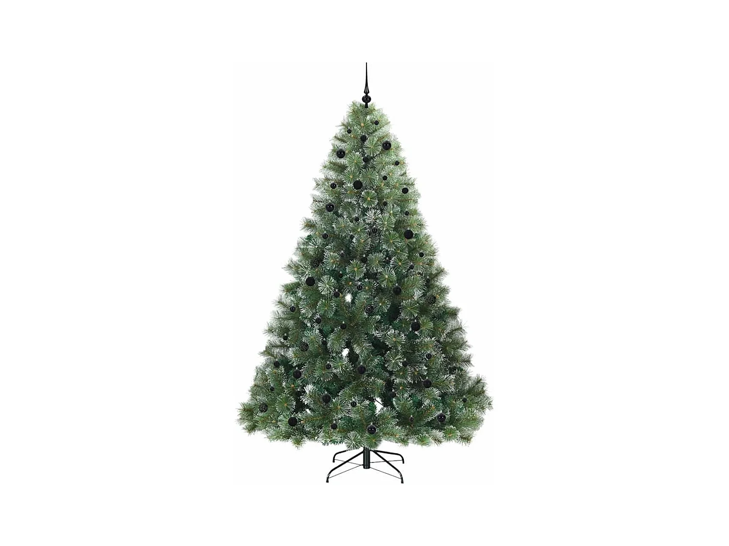 Sapin de Noël artificiel avec 300 LED Vert 240 cm PE et PVC