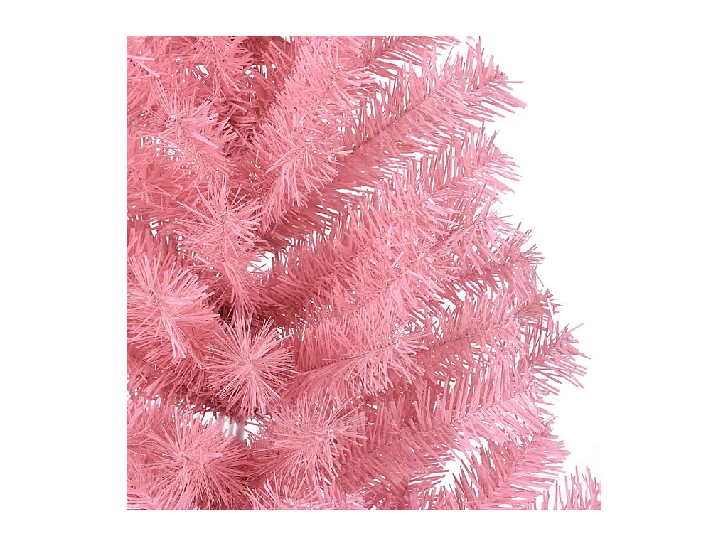 Kerstboom met decoratieve touwlichten Roze 180 cm
