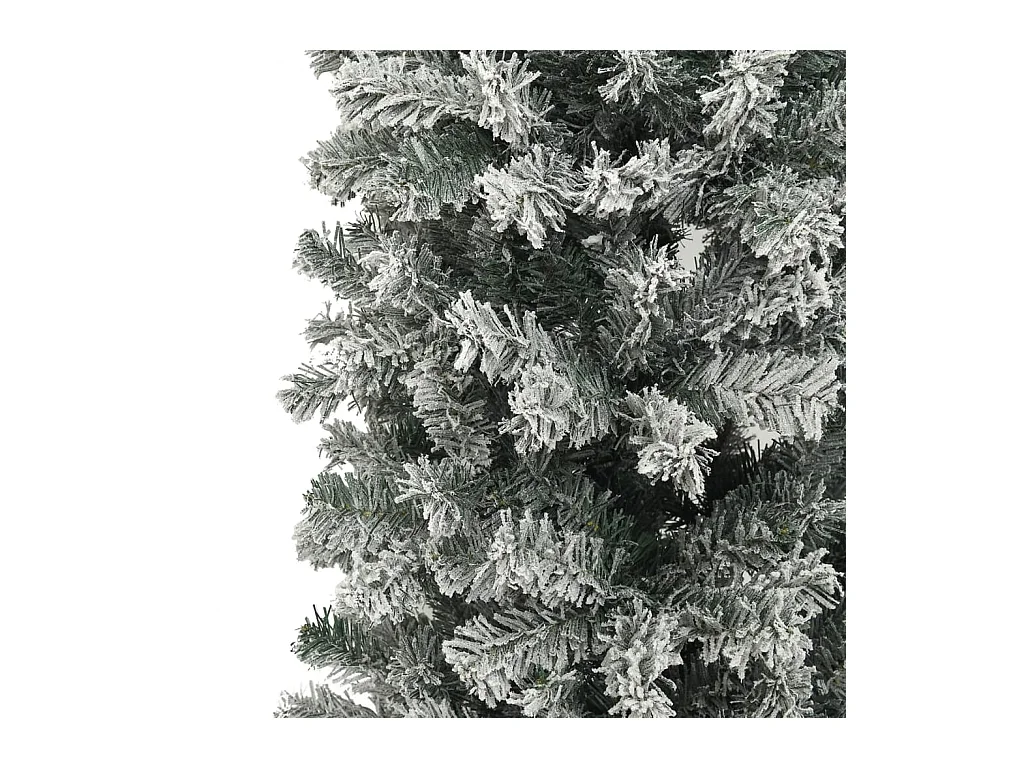 Arche de sapin de Noël à flocons de neige 240 cm