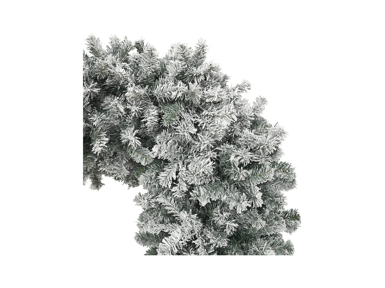 Arche de sapin de Noël à flocons de neige 240 cm