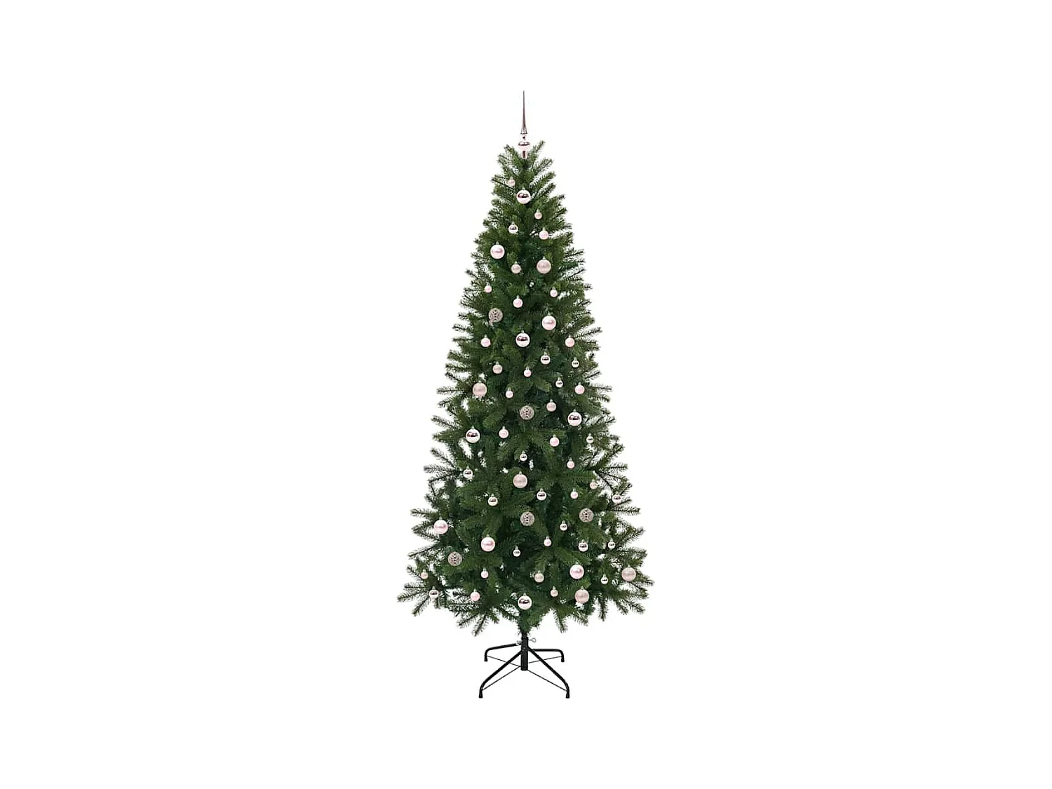 Árbol de Navidad artificial con 300 LED Verde 240 cm PE y PVC