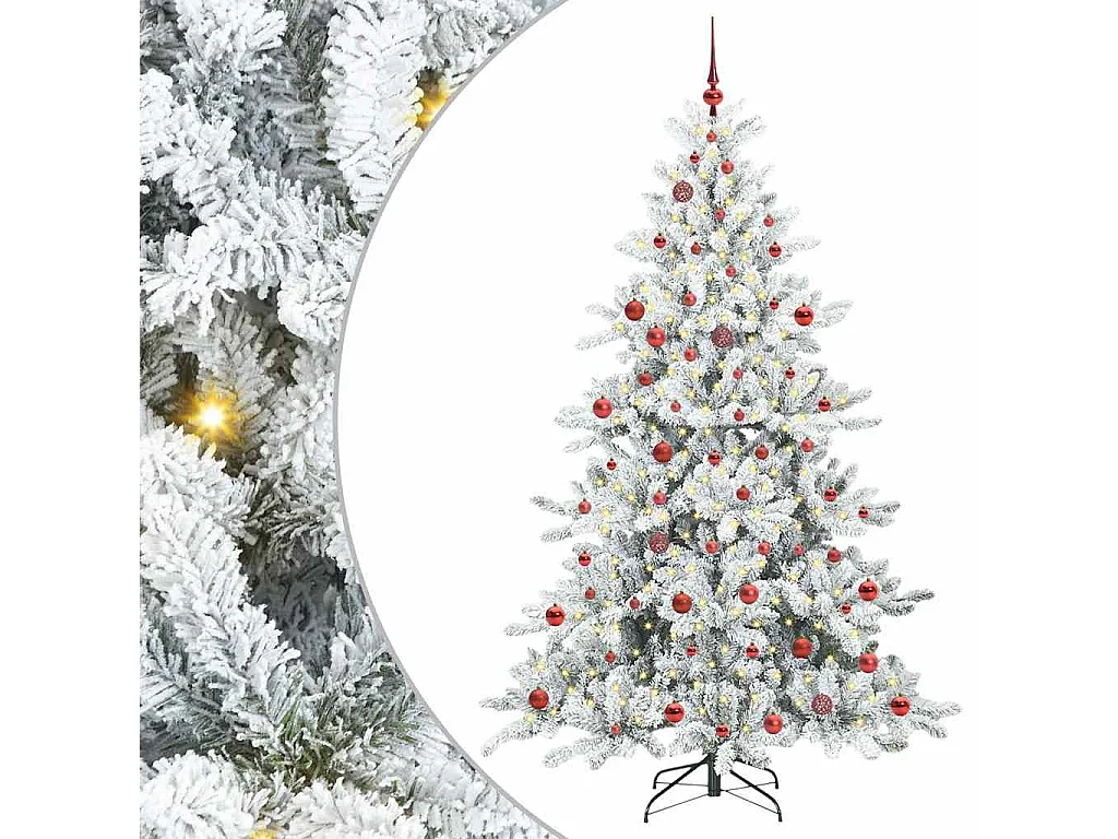 Sapin de Noël Artificiel à Branches Articulées 210 cm PVC