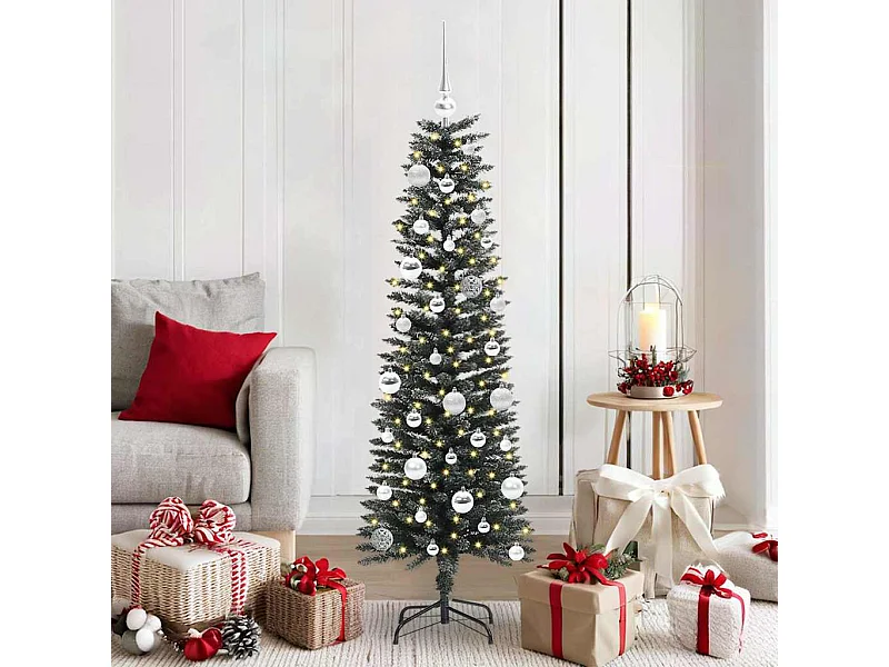 Árvore de Natal Artificial com 150 LEDs Verde 43 x 43 x 150 cm