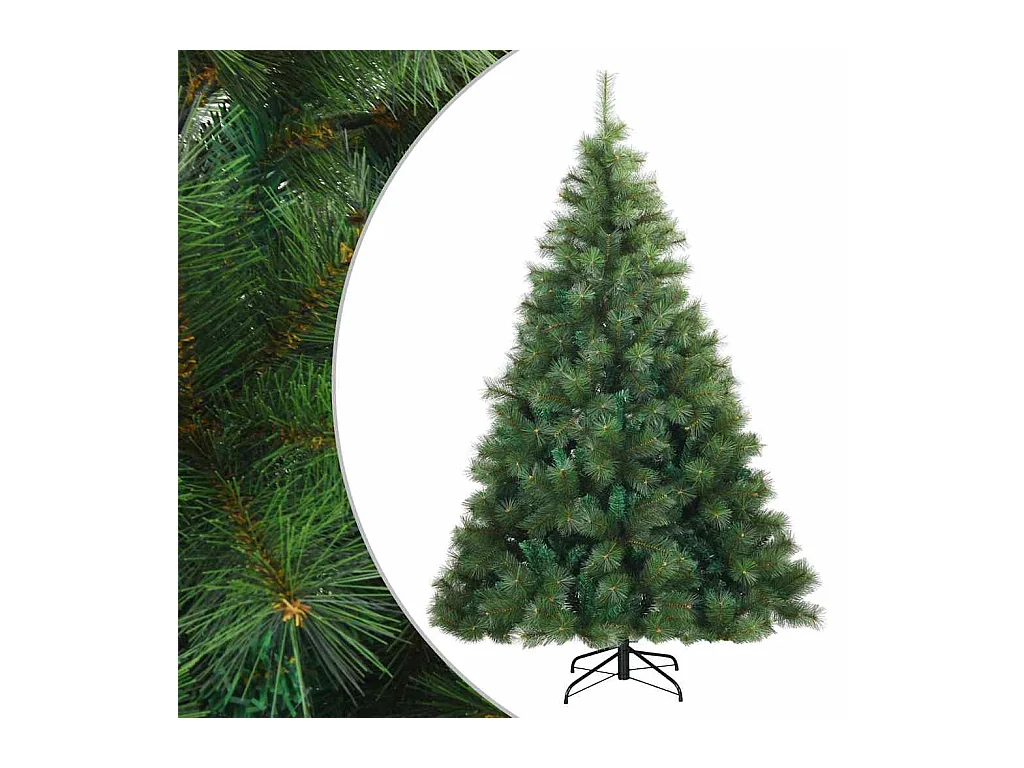 Sapin de Noël Artificiel à Branches Articulées Vert 210 cm