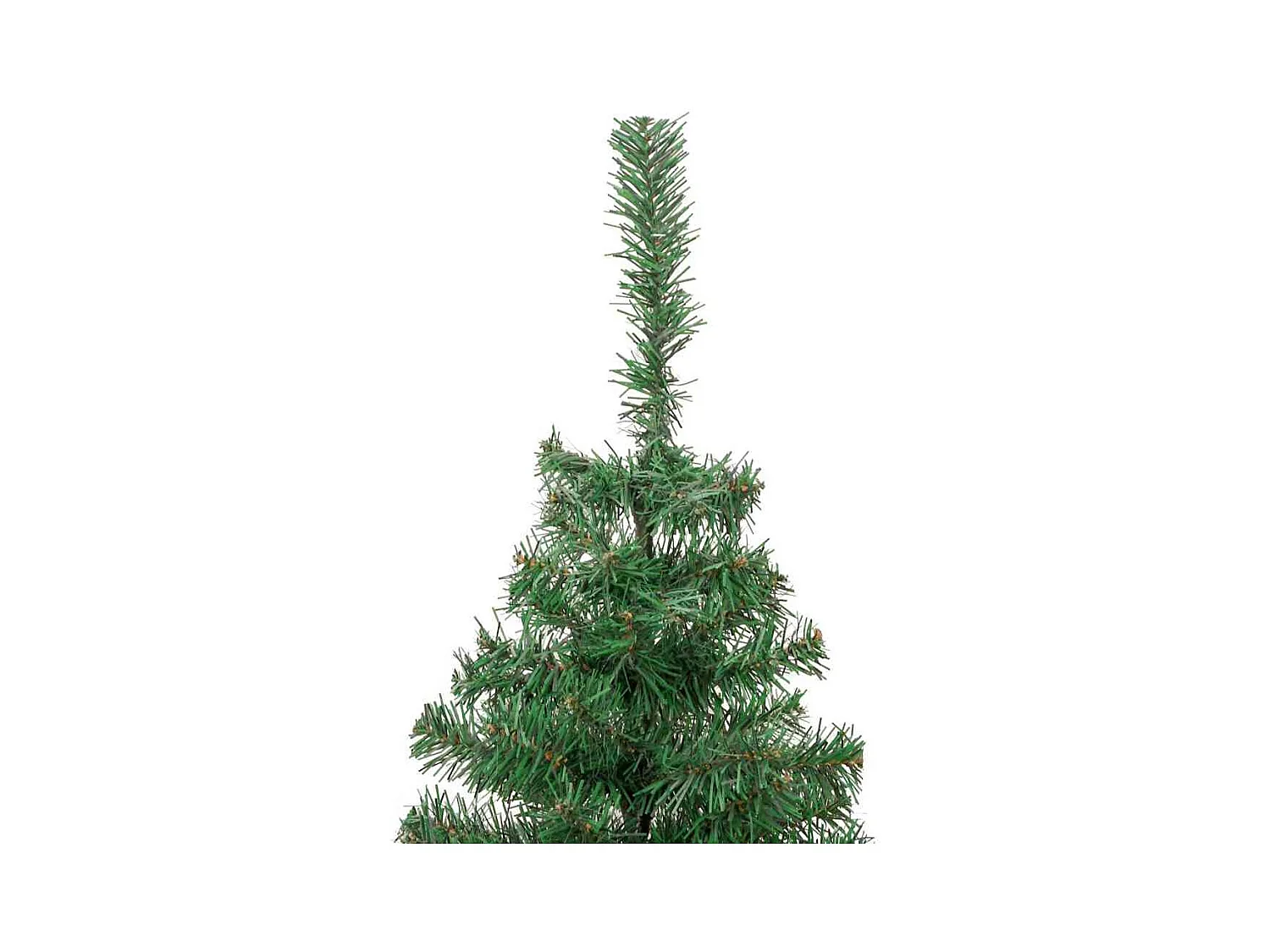 Árbol de Navidad con 300 LED con soporte Verde 180 cm PVC