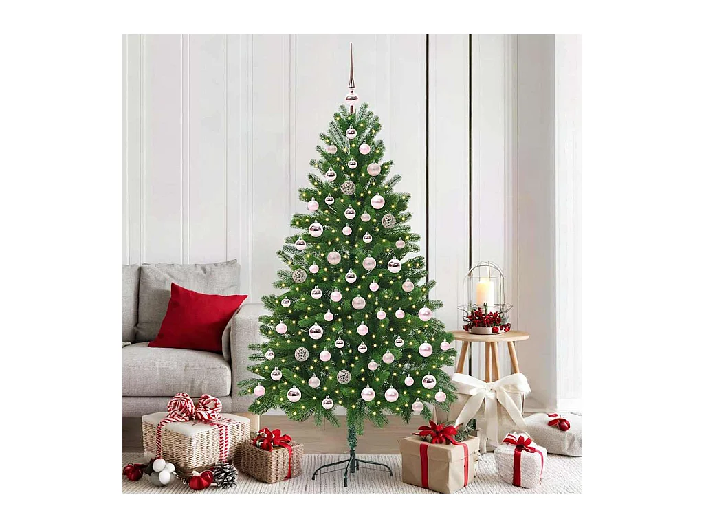 Kerstboom met 300 LED met standaard Groen 180 cm PE