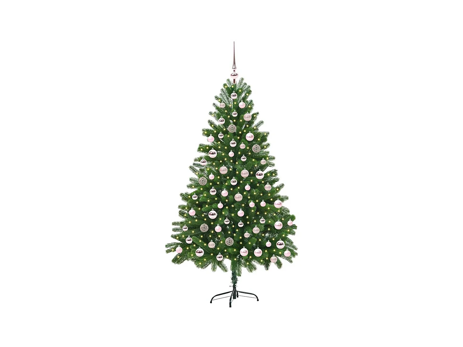Kerstboom met 300 LED met standaard Groen 180 cm PE