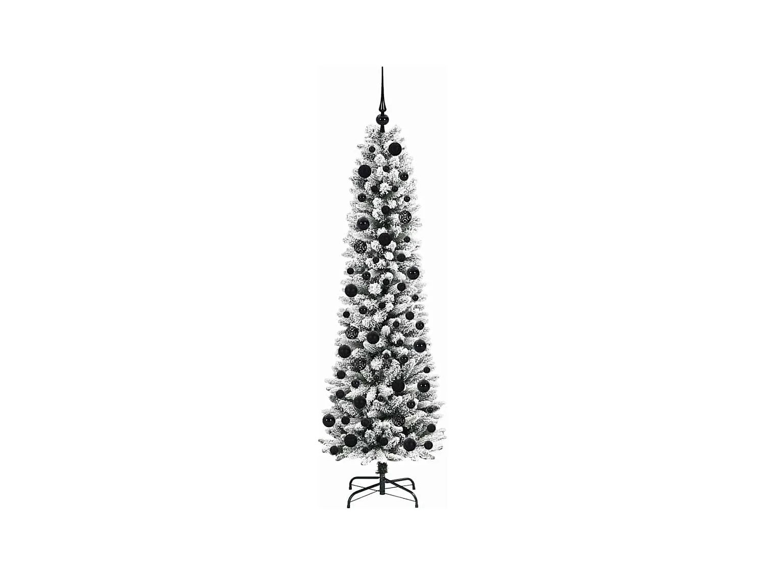 Árbol de Navidad artificial con 300 LED verde y 180 cm