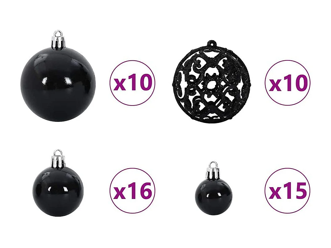 Kerstboom met 300 LED met standaard Groen 210 cm PVC