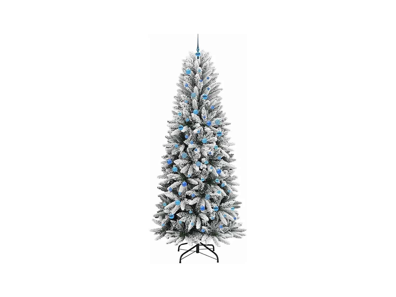 Sapin de Noël artificiel avec 300 LED Blanc 93 x 93 x 240 cm