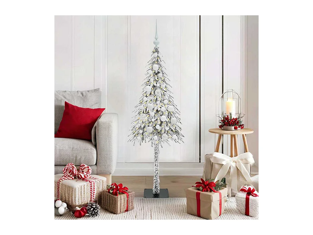 Árbol de Navidad con 150 LED con soporte 120 cm PE y Acero