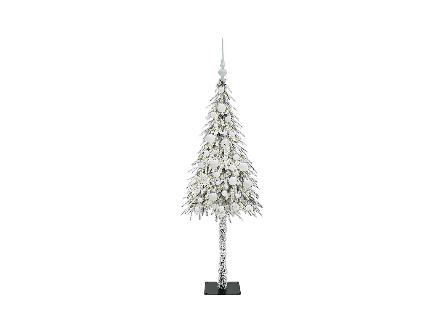 Árbol de Navidad con 150 LED con soporte 120 cm PE y Acero