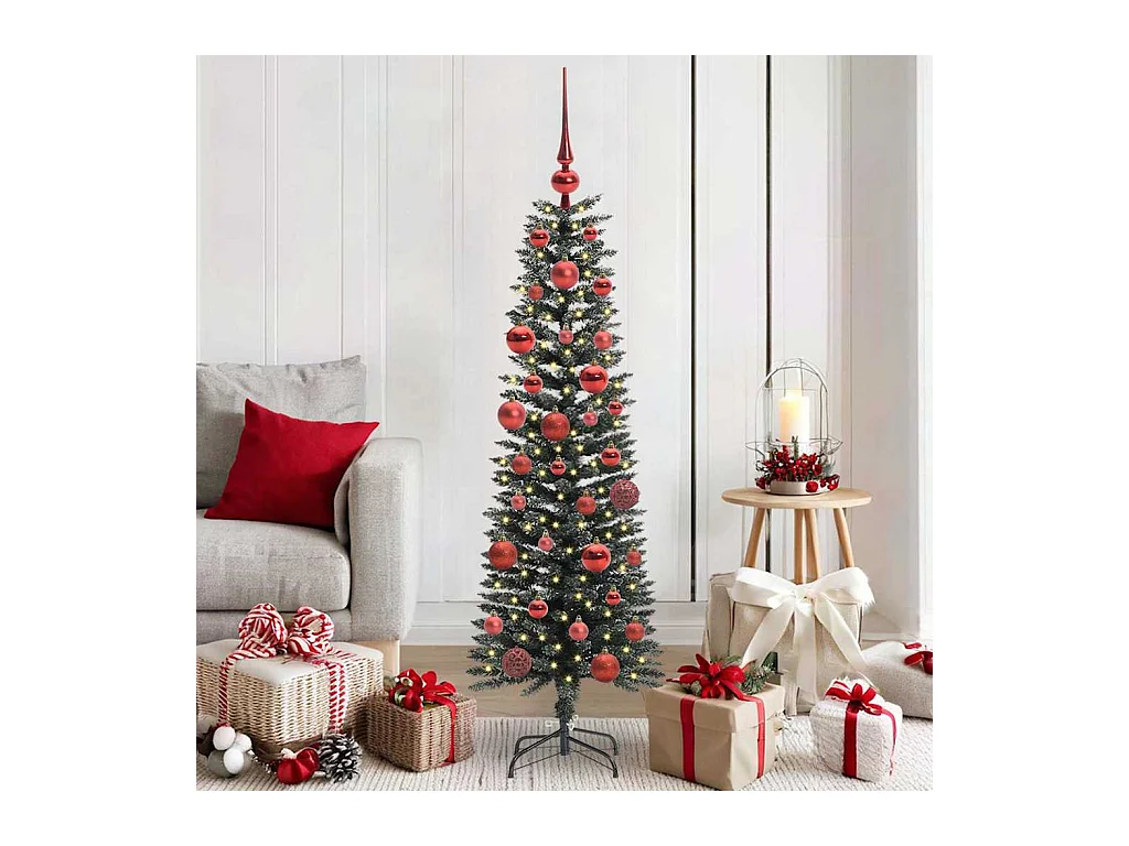 Sapin de Noël artificiel avec 150 LED Vert 43 x 43 x 150 cm
