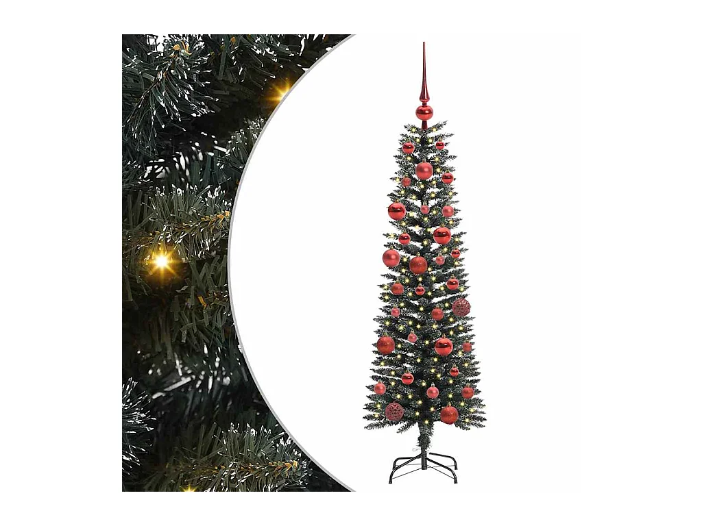 Sapin de Noël artificiel avec 150 LED Vert 43 x 43 x 150 cm