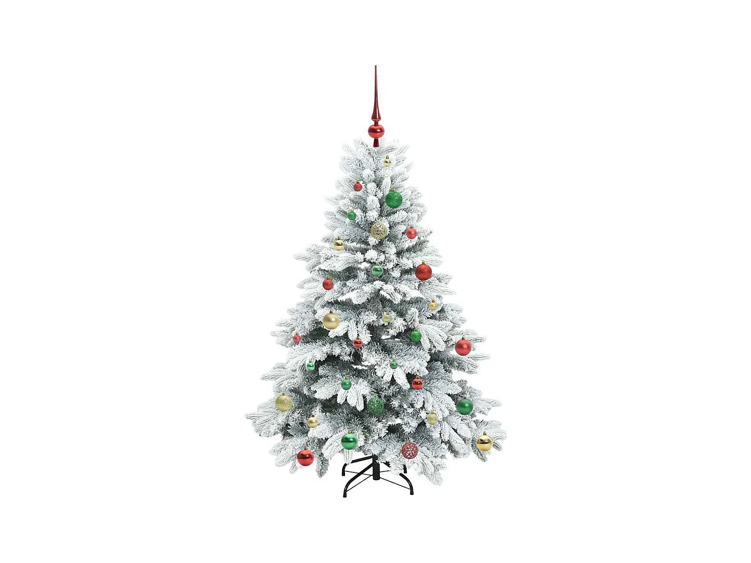 Árbol de Navidad artificial con 150 LED Verde 150 cm PE y PVC