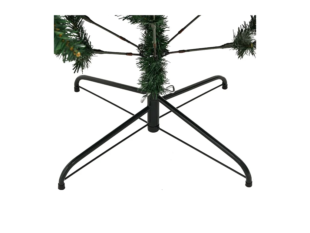 Sapin de Noël artificiel à charnières avec support 120 cm