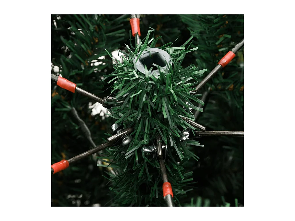 Sapin de Noël artificiel à charnières avec support 120 cm