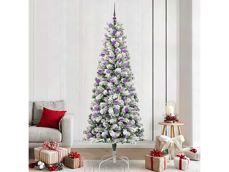 Sapin de Noël Artificiel à Branches Articulées 240 cm PVC